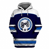 Columbus Blue Jackets Blue All Stitched Hooded Sweatshirt,baseball caps,new era cap wholesale,wholesale hats